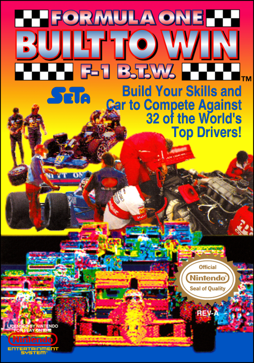 Formula One - Built to Win (USA) box art